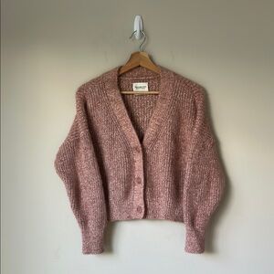 Abercrombie & Fitch Pink Cardigan Sweater XS